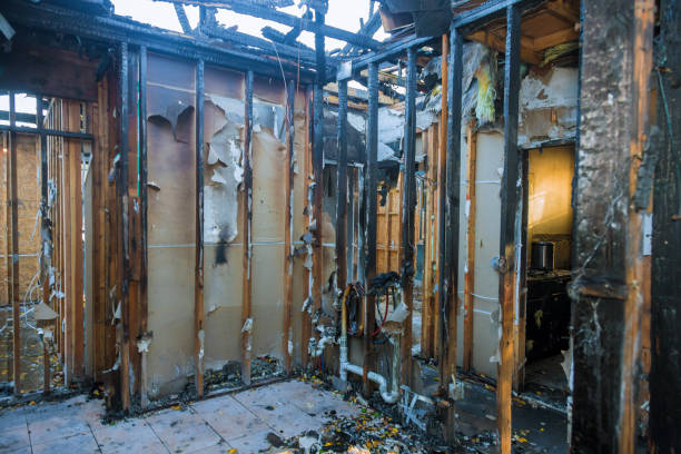 Professional Fire Damage Removal technician working in Clifton Heights, PA